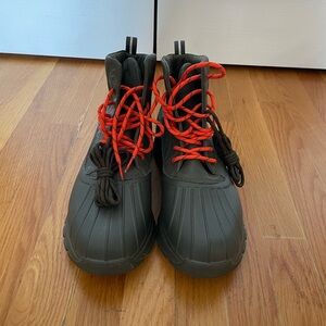 Men’s Sperry rubber boots size 8.5